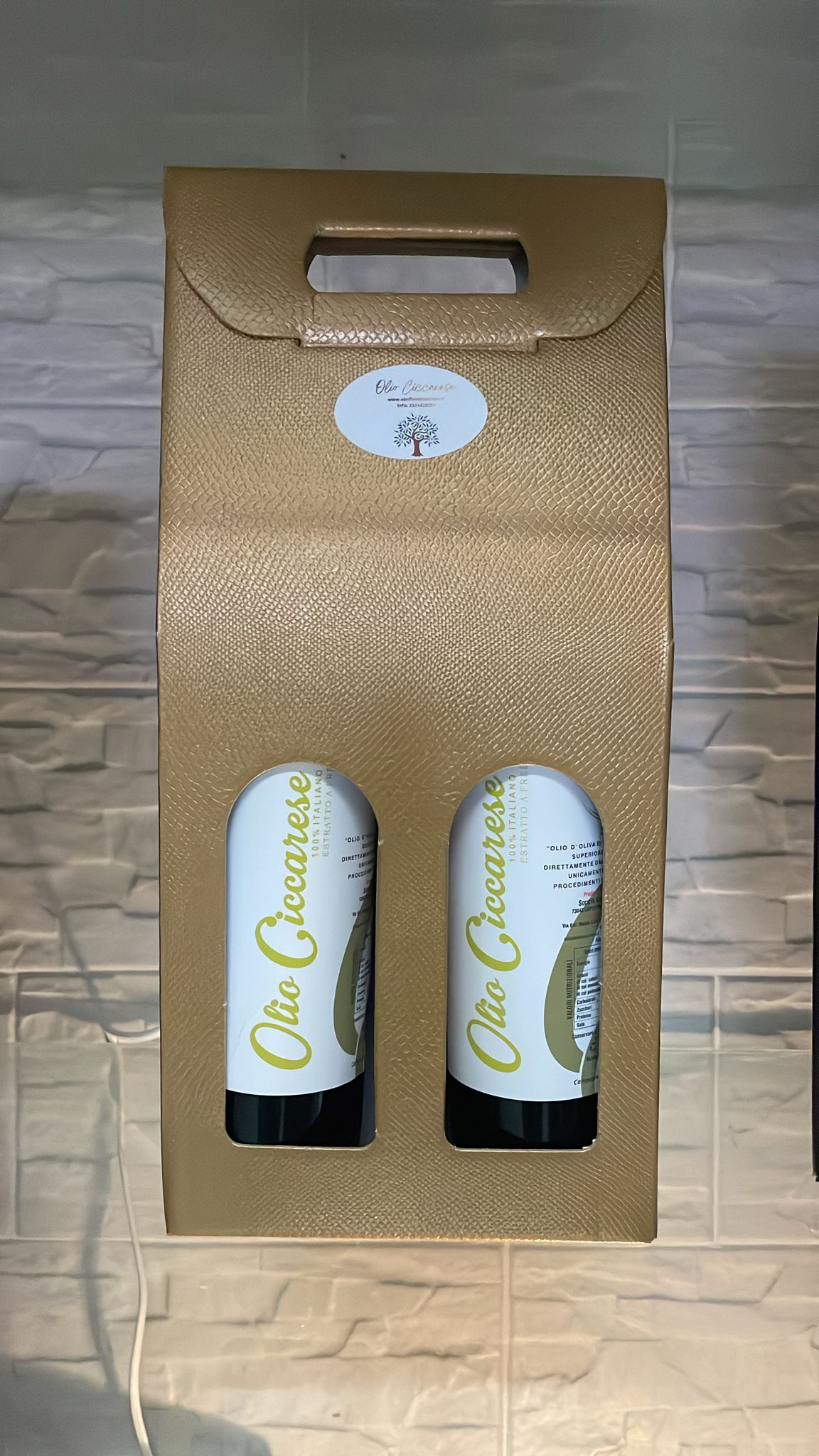 Olio extravergine 2 x 75 cl